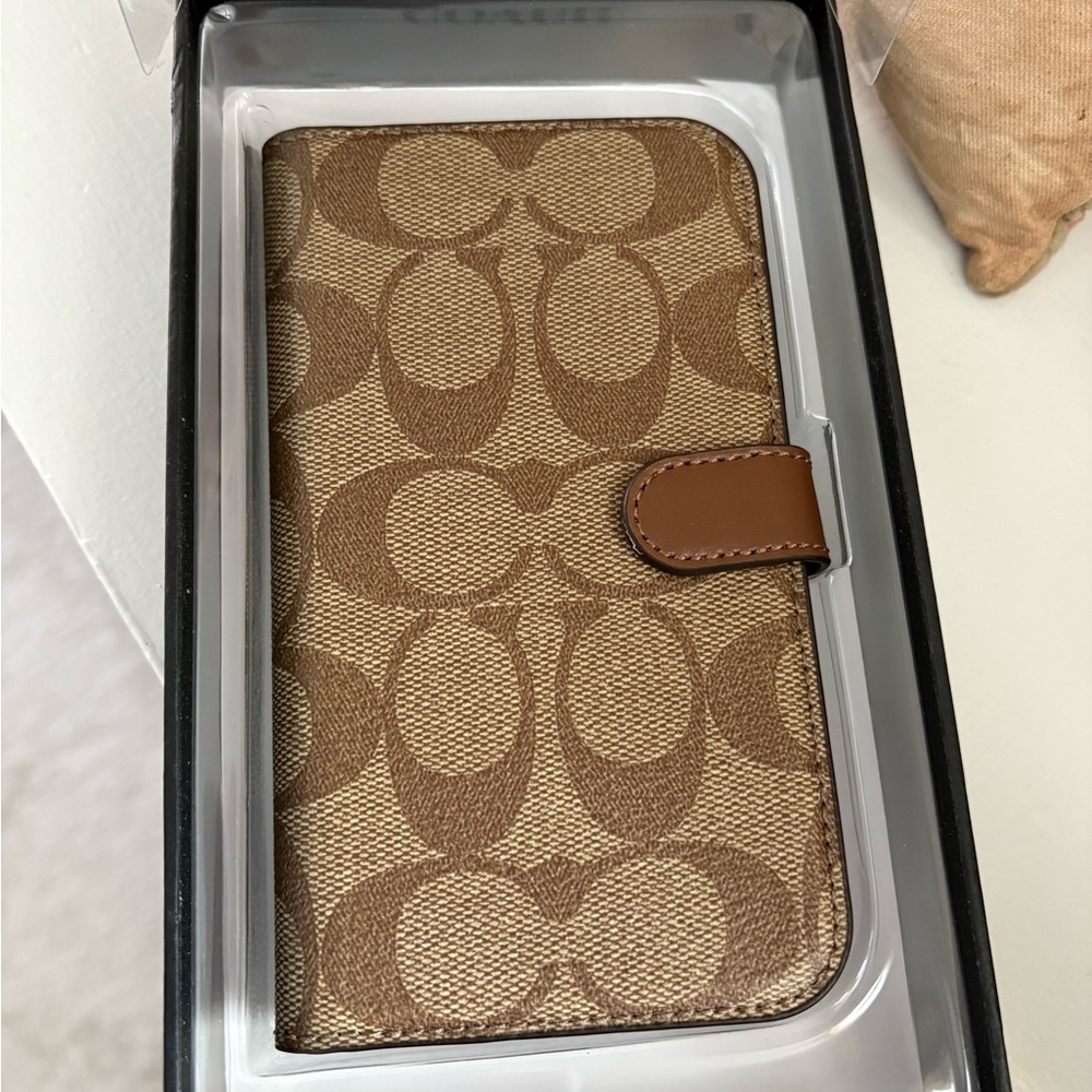 Coach IPhone 12 wallet phone case. New/never used. - Picture 2 of 10